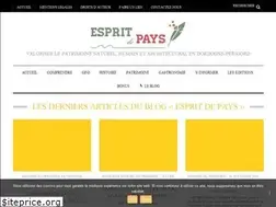 Sites similar to espritdepays.com