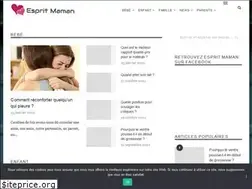 Sites similar to espritmaman.com