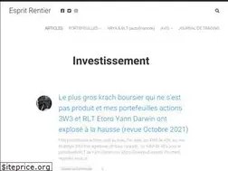 Sites similar to espritrentier.fr