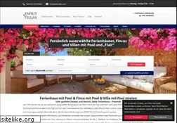 Sites similar to espritvillas.de