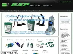 Sites similar to espspecialbatteries.co.uk