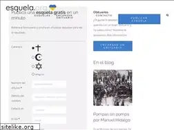 Sites similar to esquela.org