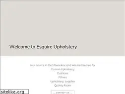 Sites similar to esquireupholstery.com