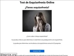 Sites similar to esquizofreniatest.es