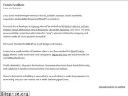Sites similar to esrahboulton.com