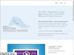 Sites similar to esrcmanchesterfest.ac.uk