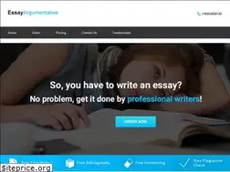Sites similar to essayargumentative.com