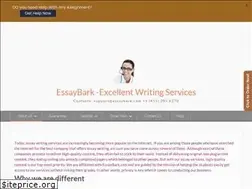 Sites similar to essaybark.com