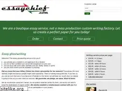 Sites similar to essaychief.com
