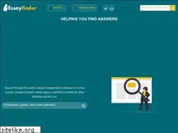 Sites similar to essayfinder.com