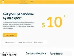 Sites similar to essayfrontiers.com