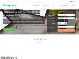 Sites similar to essayhere.com