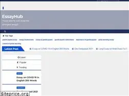 Sites similar to essayhub.co.in