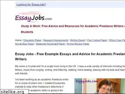 Sites similar to essayjobs.com