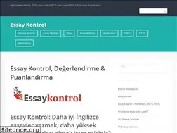 Sites similar to essaykontrol.com