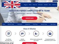 Sites similar to essayontime.co.uk