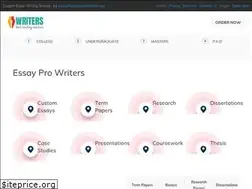 Sites similar to essayprowriters.org