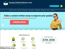 Sites similar to essays.scholaradvisor.com