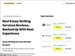 Sites similar to essaysadvisor.com