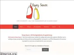 Sites similar to essaysauce.com
