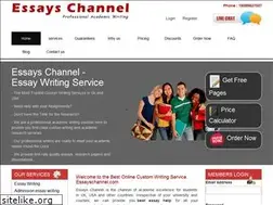 Sites similar to essayschannel.com
