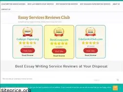 Sites similar to essayservicesreviewsclub.com