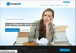 Sites similar to essaysoft.net