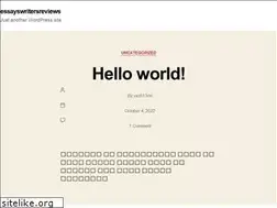 Sites similar to essayswritersreviews.com