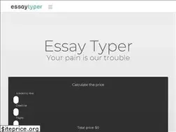 Sites similar to essaytyper.pro