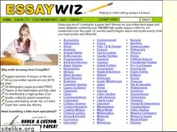 Sites similar to essaywiz.com