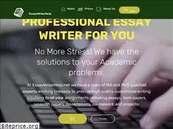 Sites similar to essaywriterhelp.net