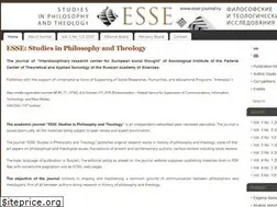 Sites similar to esse-journal.ru