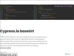 Sites similar to essenceofcode.com