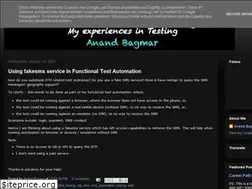 Sites similar to essenceoftesting.blogspot.com