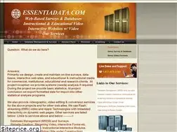 Sites similar to essentiadata.com