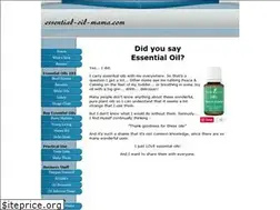 Sites similar to essential-oil-mama.com