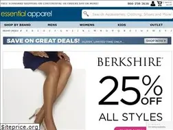 Sites similar to essentialapparel.com