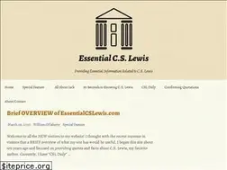 Sites similar to essentialcslewis.com