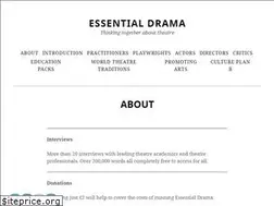 Sites similar to essentialdrama.com