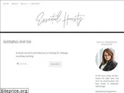 Sites similar to essentialhonesty.be