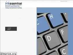 Sites similar to essentialinstructions.ca