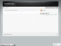 Sites similar to essentiallykim.wordpress.com