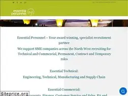 Sites similar to essentialpersonnel.co.uk