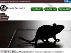 Sites similar to essentialpestcontrolny.com