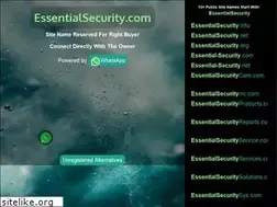 Sites similar to essentialsecurity.com
