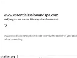 Sites similar to essentialssalonandspa.com