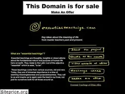 Sites similar to essentialteachings.com