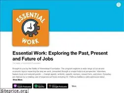 Sites similar to essentialworkpodcast.org
