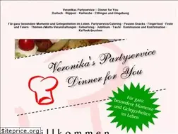 Sites similar to essenvonveronika.de