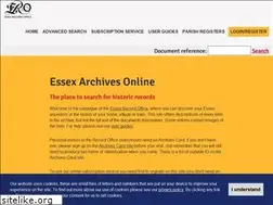 Sites similar to essexarchivesonline.co.uk
